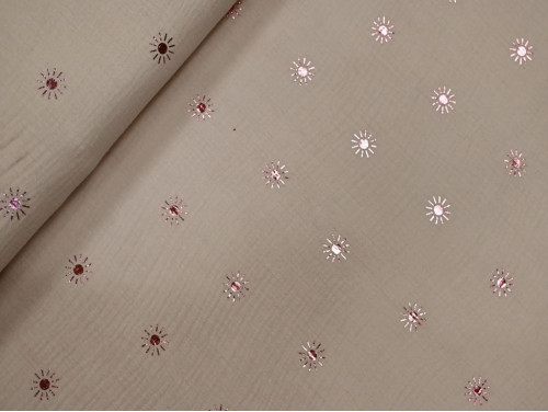 Muselina estampada infantil | 100% Algodón