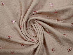 Muselina estampada infantil | 100% Algodón
