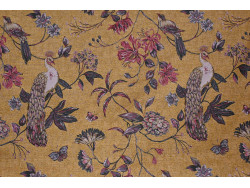 Jacquard de pavos reales 280 cm | Tapicería y decoración