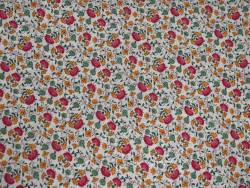 Voile estampado de flores liberty