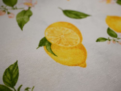 Loneta estampada limones 280 cm | Tapicería y Decoración