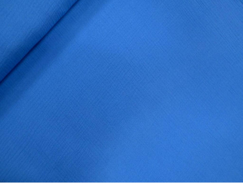 Muselina azul 100% Algodón | 135 cm