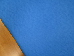 Muselina azul 100% Algodón | 135 cm