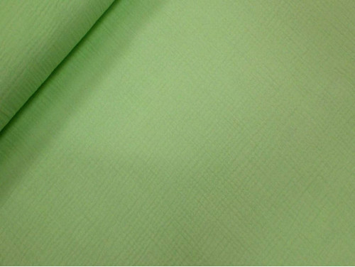 Muselina verde manzana 100% Algodón | 135 cm