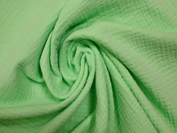 Muselina verde manzana 100% Algodón | 135 cm