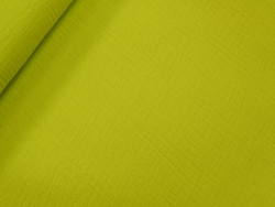 Muselina verde lima 100% Algodón | 135 cm