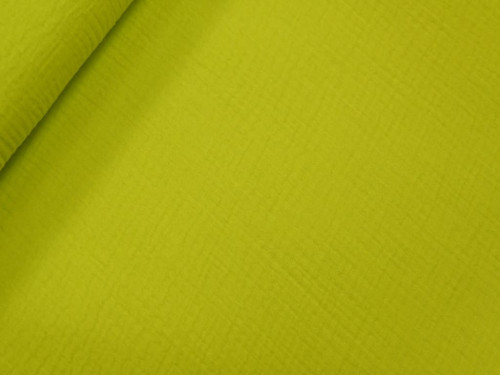 Muselina verde lima 100% Algodón | 135 cm