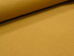 Muselina verde dorado100% Algodón | 135 cm