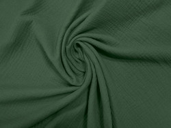 Muselina verde bosque 100% Algodón | 135 cm