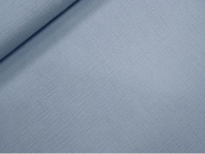 Muselina azul claro 100% Algodón | 135 cm