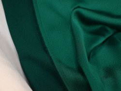 Crepé de Raso verde botella