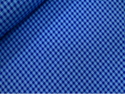 Vichy Seersucker azul 