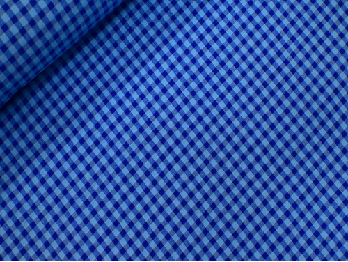 Vichy Seersucker azul 