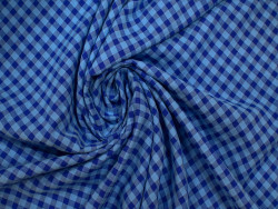 Vichy Seersucker azul 