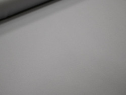 Crepé de raso gris perla