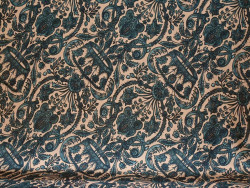 Satén Estampado Floral Teal | 150cm