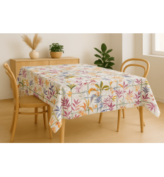 Mantelería Antimanchas 140 cm | Acuarela bambú