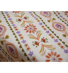 Popelín Boho Floral | 100% Algodón
