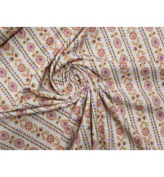 Popelín Boho Floral | 100% Algodón