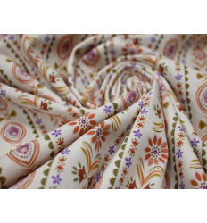 Popelín Boho Floral | 100% Algodón