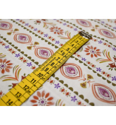 Popelín Boho Floral | 100% Algodón