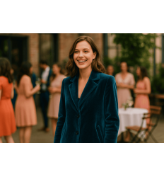 Terciopelo Premium Petróleo | 100% Algodón