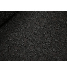 Jacquard Negro con Relieve | 3D