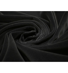 Terciopelo Premium gris oscuro | 100% Algodón