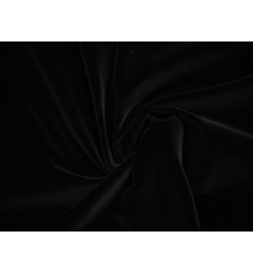Terciopelo Premium Negro | 100% Algodón