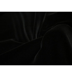 Terciopelo Premium Negro | 100% Algodón