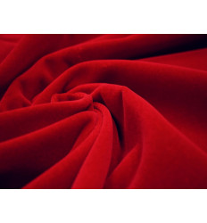 Terciopelo Premium Rojo | 100% Algodón