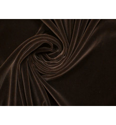Terciopelo Premium Marrón | 100% Algodón