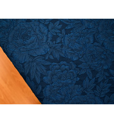 Jacquard Azul con Relieve | 140 cm Ancho
