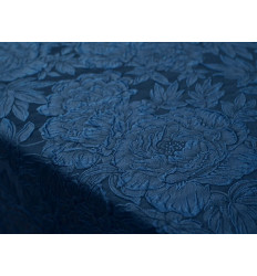 Jacquard Azul con Relieve | 140 cm Ancho