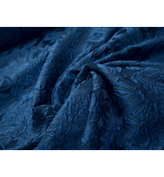 Jacquard Azul con Relieve | 140 cm Ancho