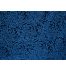 Jacquard Azul con Relieve | 140 cm Ancho