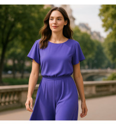 Doble Crepe Lavanda – 140 cm · 378 Gr/ml