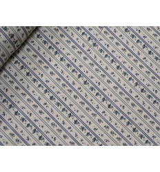 Tela de Algodón con Estructura | Azul