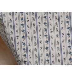 Tela de Algodón con Estructura | Azul