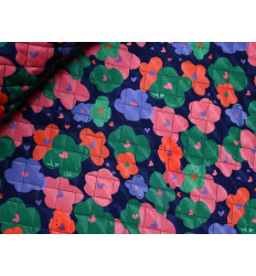 Acolchado Estampado de Flores
