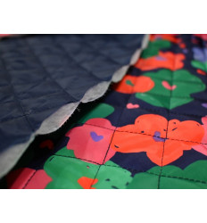 Acolchado Estampado de Flores