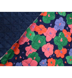 Acolchado Estampado de Flores