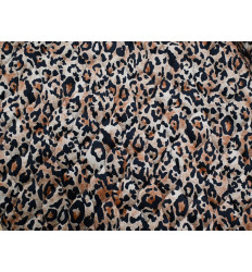 Terciopelo Acolchado Animal Print