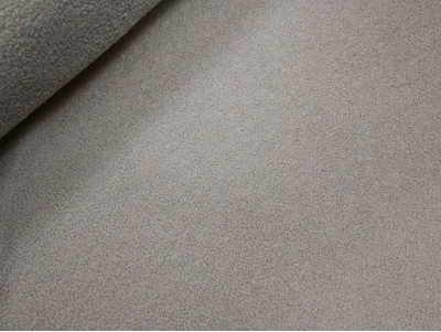 Tela Bouclé Sherpa con Reverso Micropolar | Beige