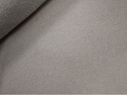 Tela Bouclé Sherpa con Reverso Micropolar | Beige