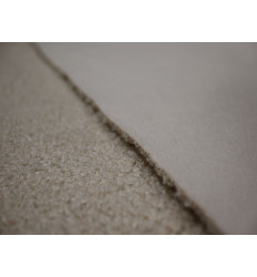 Tela Bouclé Sherpa con Reverso Micropolar | Beige