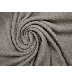 Tela Bouclé Sherpa con Reverso Micropolar | Beige