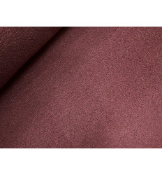 Tela Bouclé Sherpa con Reverso Micropolar | Malva