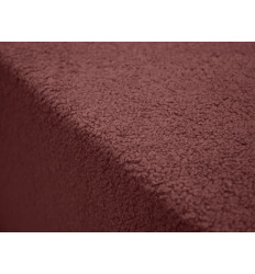 Tela Bouclé Sherpa con Reverso Micropolar | Malva