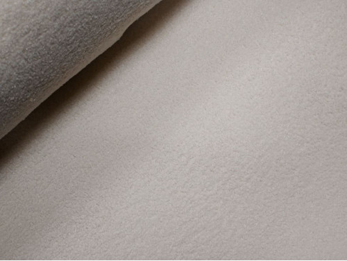 Tela Bouclé Sherpa con Reverso Micropolar | Natural